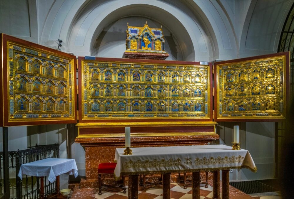 Retable de l'autel de verdun à l’Abbaye de Klosterneuburg