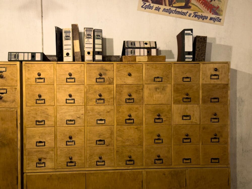 bureaux préservés depuis la Seconde Guerre mondiale