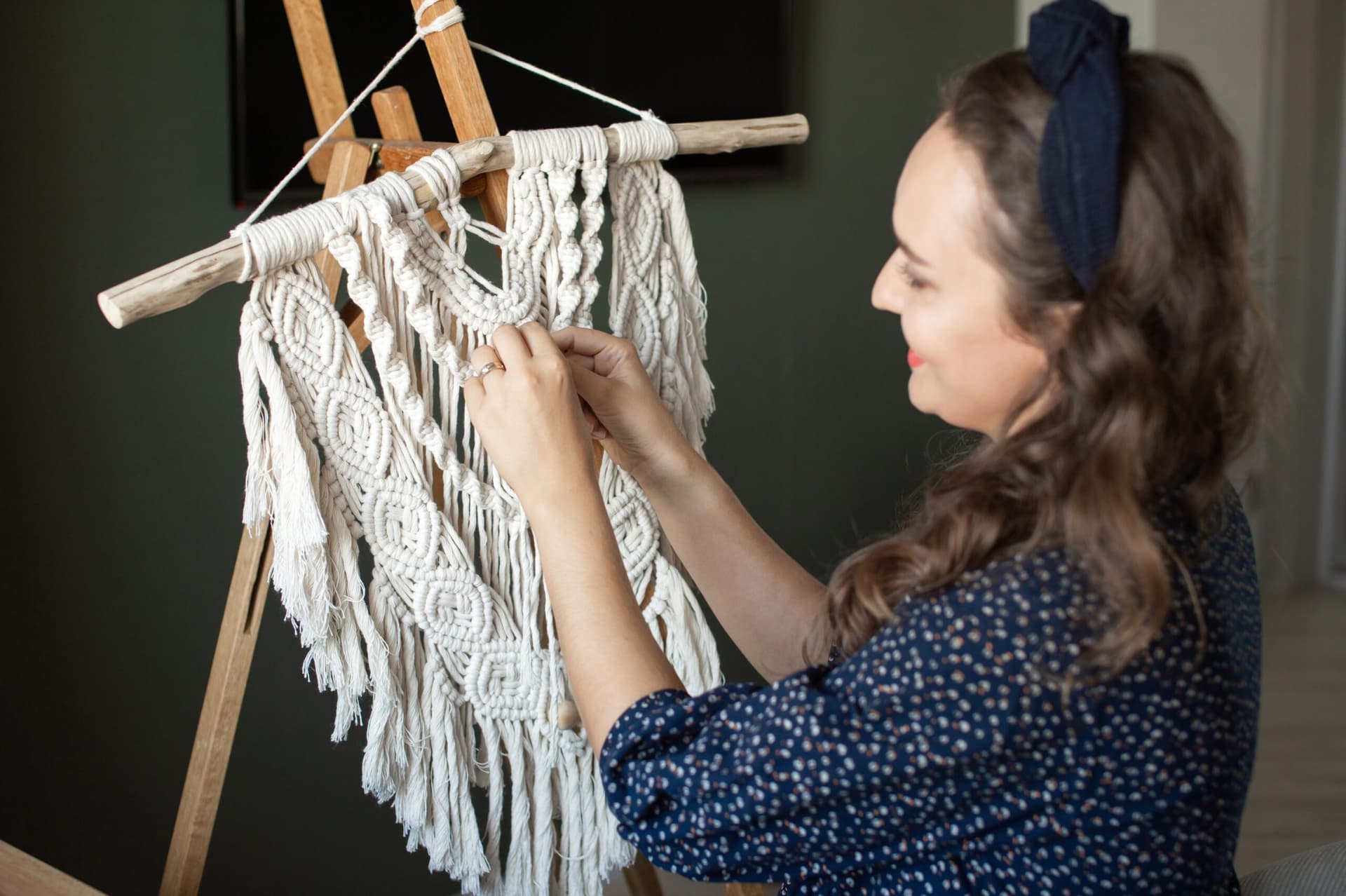 Atelier de macramé