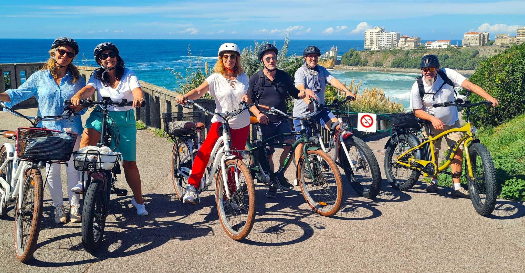 Pédaler sur la Côte Basque entre Biarritz et Bayonne