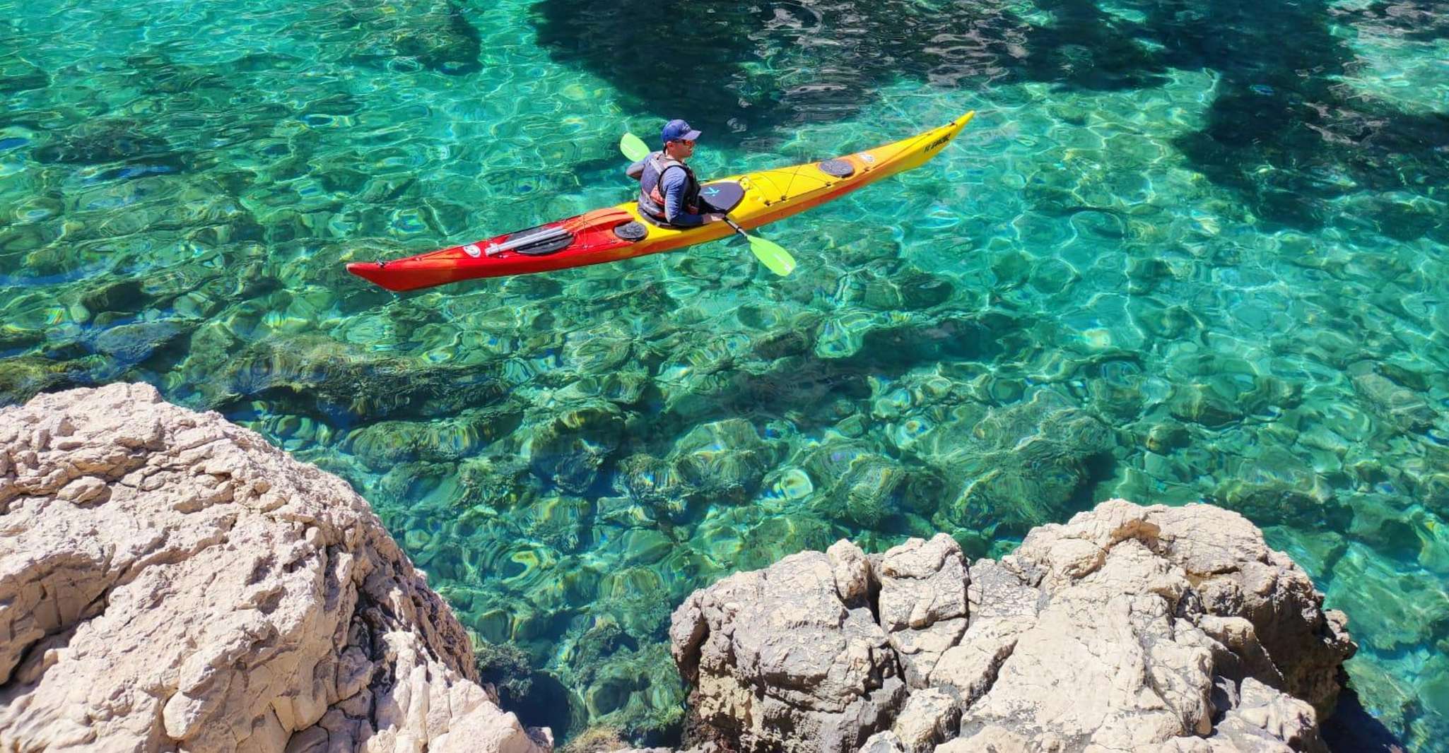 Canoë-kayak dans les Calanques