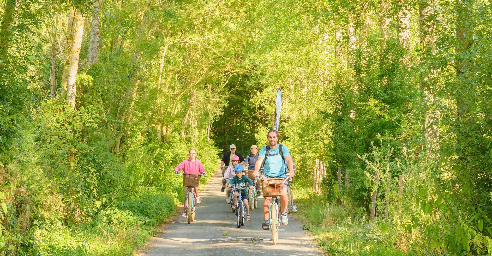 Visite à vélo du Marais Poitevin