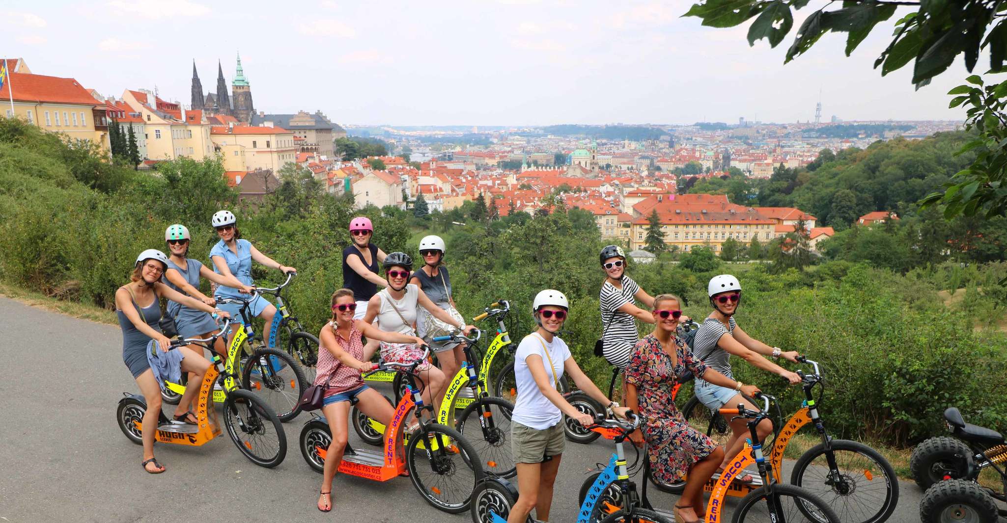 Parcourir la ville à vélo