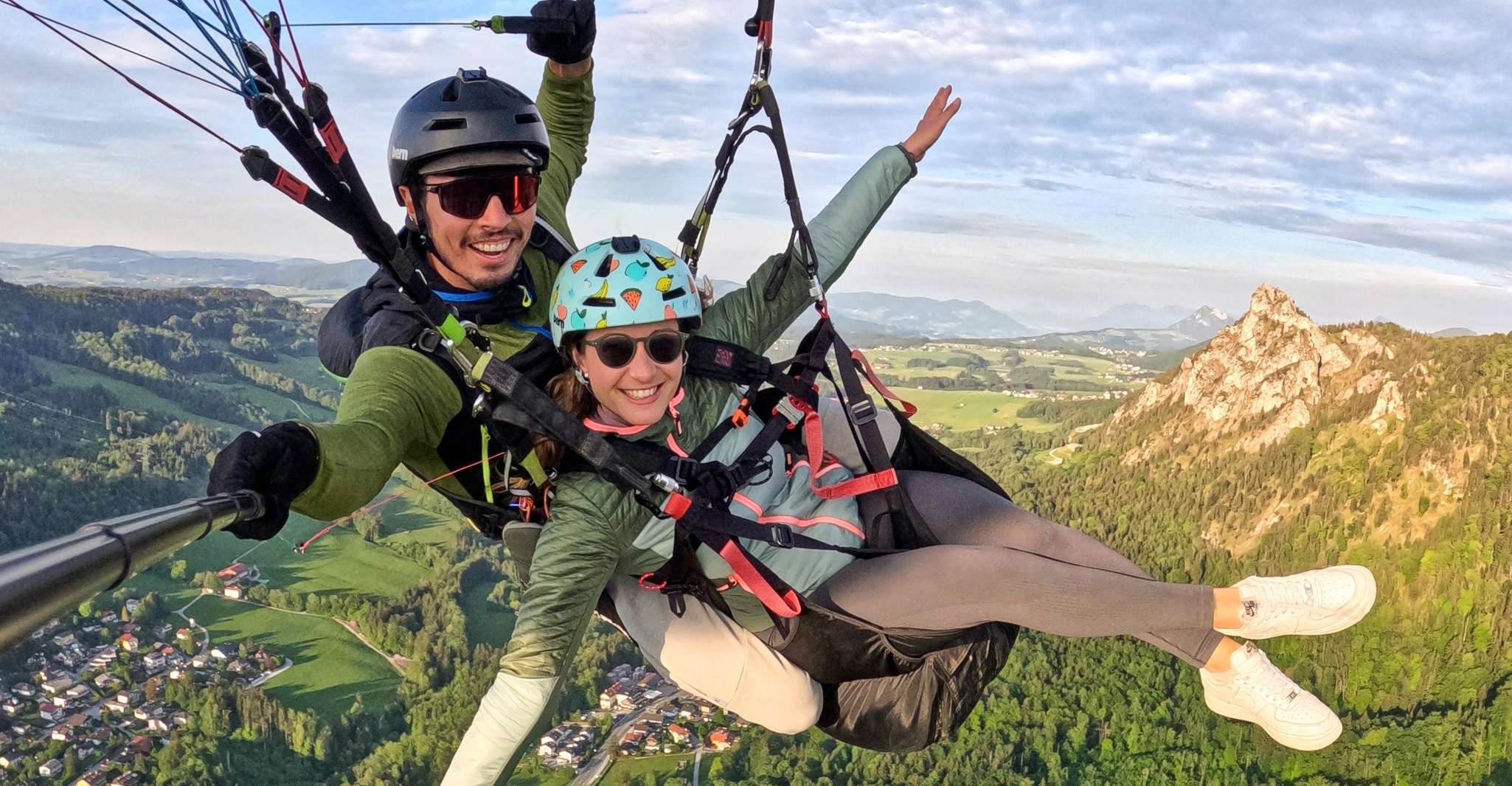 Survoler les Alpes en parapente