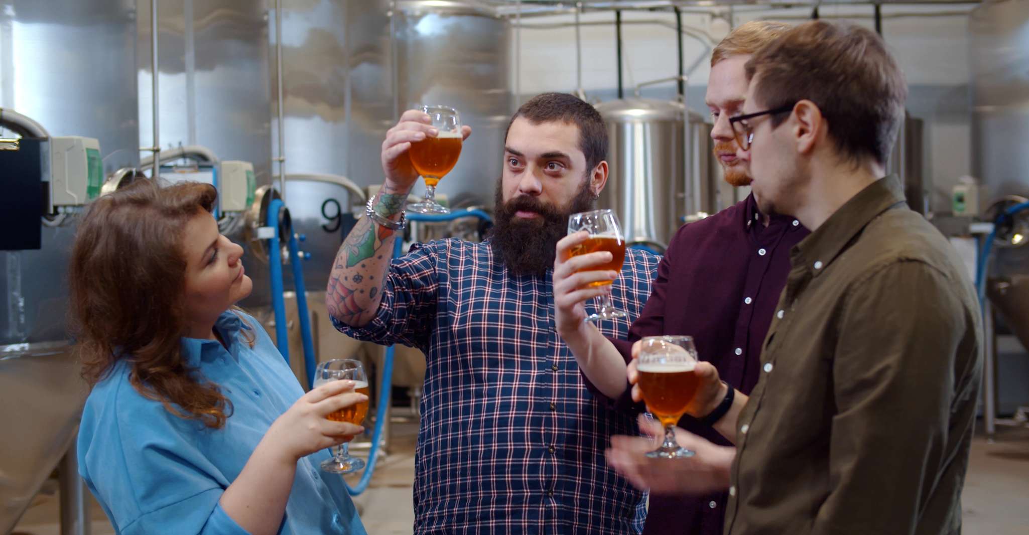 Goûter les bières artisanales brassées localement