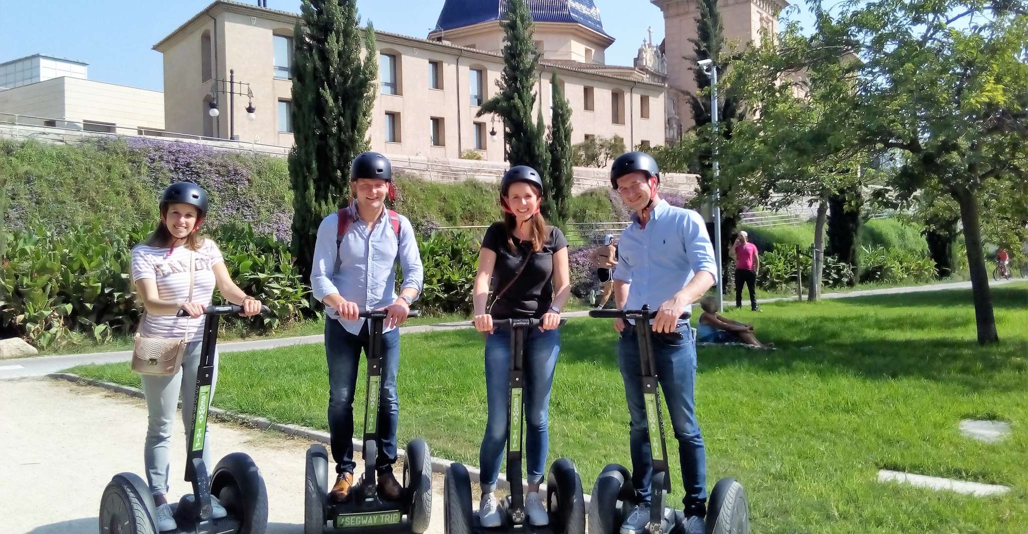 Explorer le parc fluvial en segway