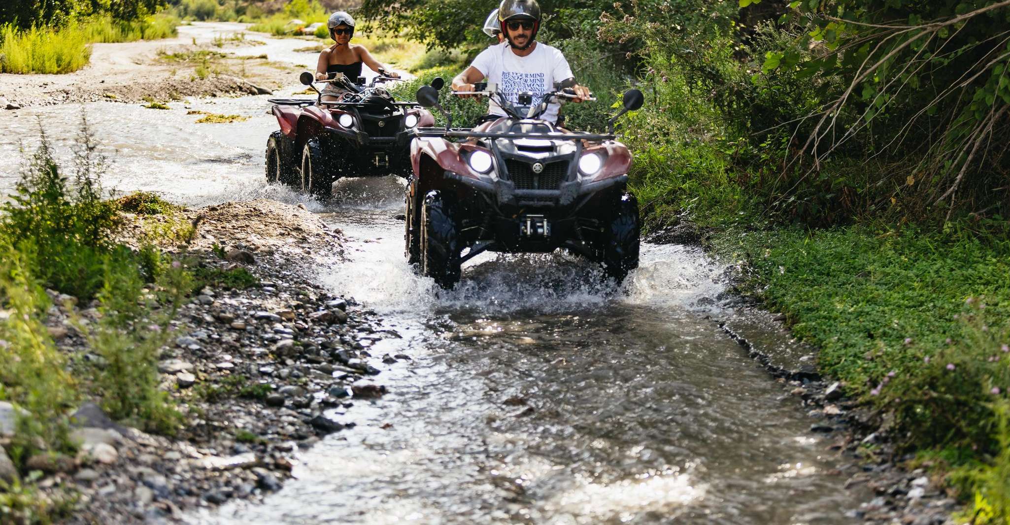Dévaler les pistes et terrains naturels en quad