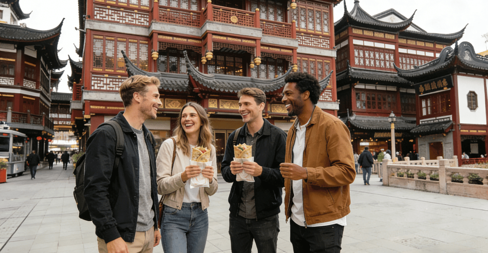 Explorer le Bund et les quartiers historiques à pied