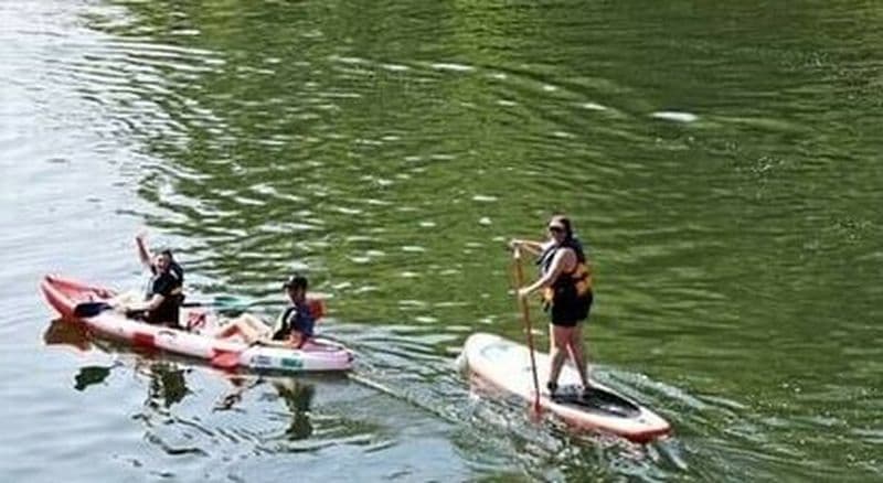 Location paddle à Epizy près d'Auxerre