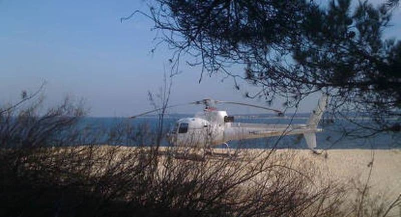 Vol en Hélicoptère à Biscarrosse