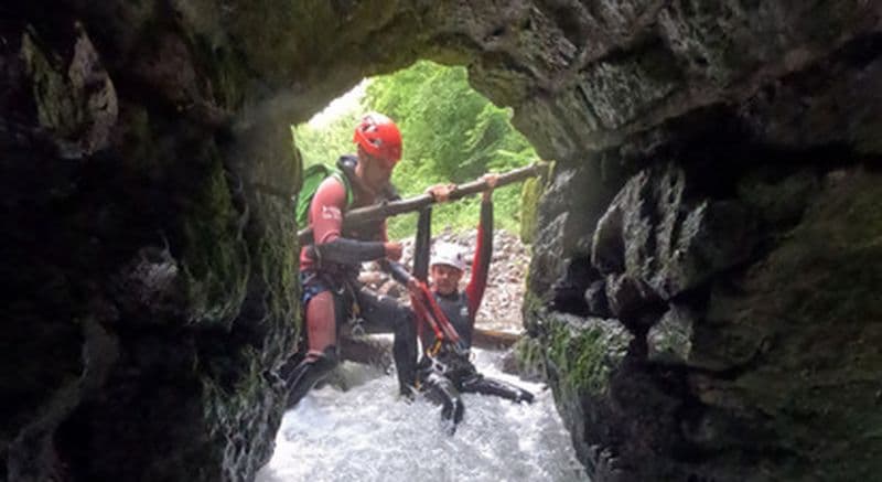 Randonnée aquatique dans les Gorges du Pas de Cère