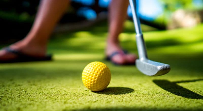 Mini-golf au Viaduc de la Souleuvre