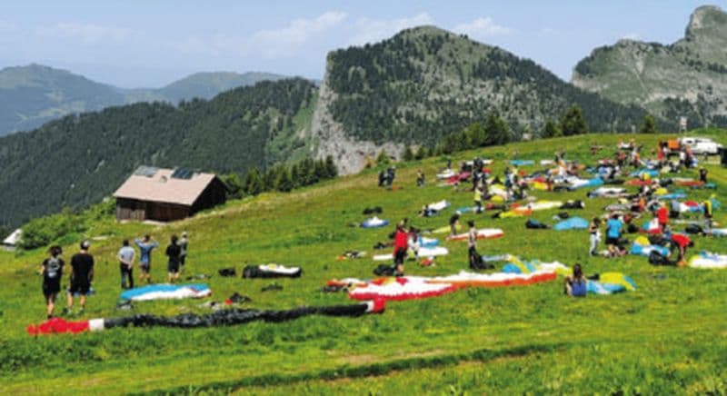 Stage de parapente à Chambéry - Survol du lac du Bourget