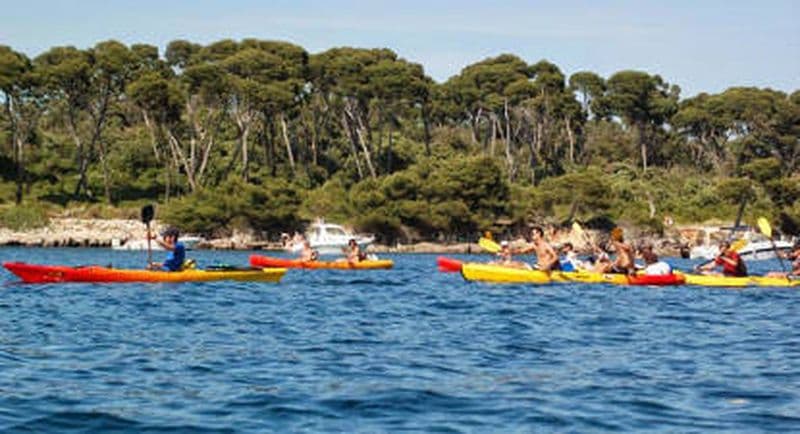 Randonnée en Kayak de mer autours des Iles de Lérins