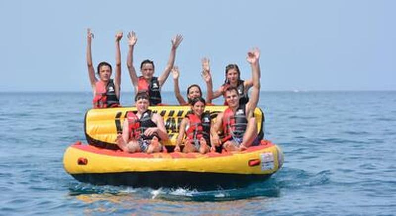 Bouée tractée à Port Barcarès