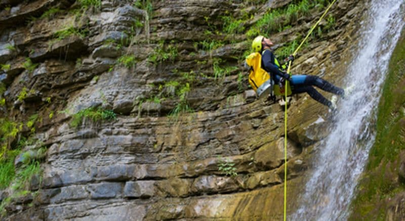 Canyoning au Canyon de Chaley près de Bourg-en-Bresse