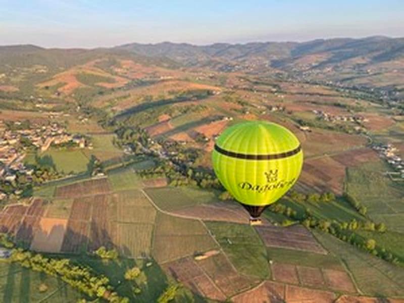 Vol en Montgolfière près de Lyon dans la région de Forez