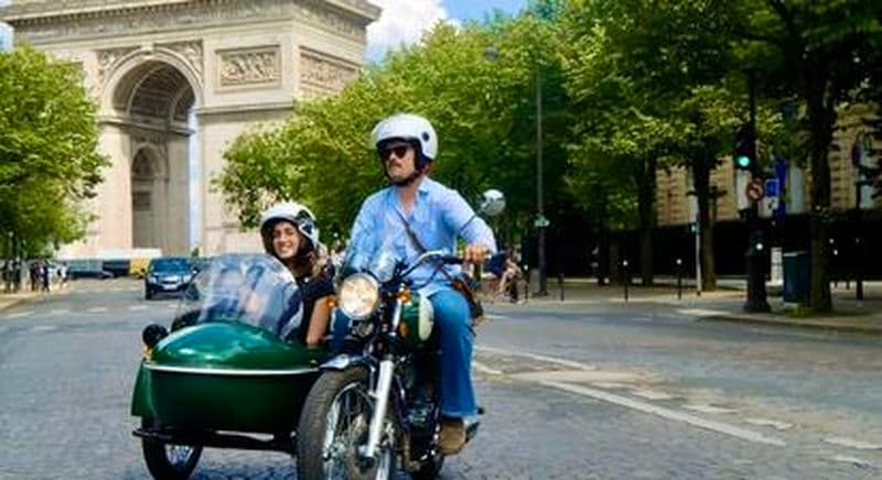 Billet Balade en side-car à la découverte de Paris