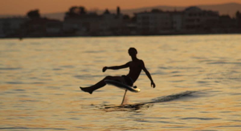 Session d'e-foil à Carnon près de Montpellier