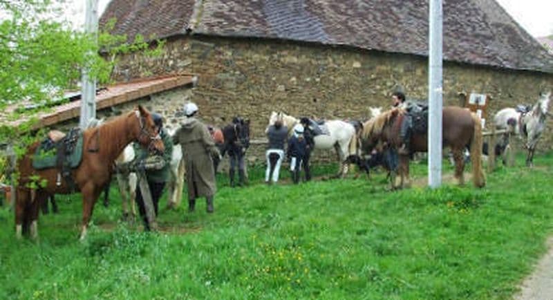 Randonnée à cheval d'une journée près de Limoges