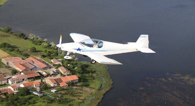 Baptême en avion léger à Dieuze