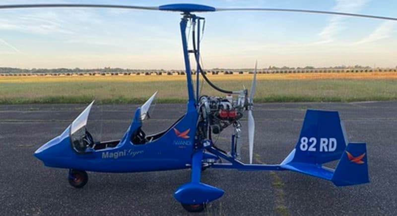Baptême en ULM en autogire à Castelsarrasin près de Toulouse