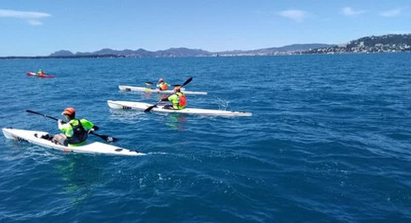 Randonnée et Découverte du Kayak autour du Cap d'Antibes