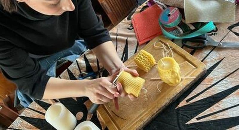 Atelier de Fabrication de bougie et bee wrap à la cire d'abeille dans l'Eure