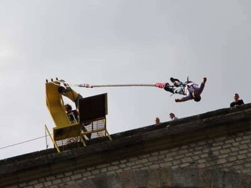 Billet Saut à l'élastique du viaduc de Boussagues près de Montpellier (50 mètres)