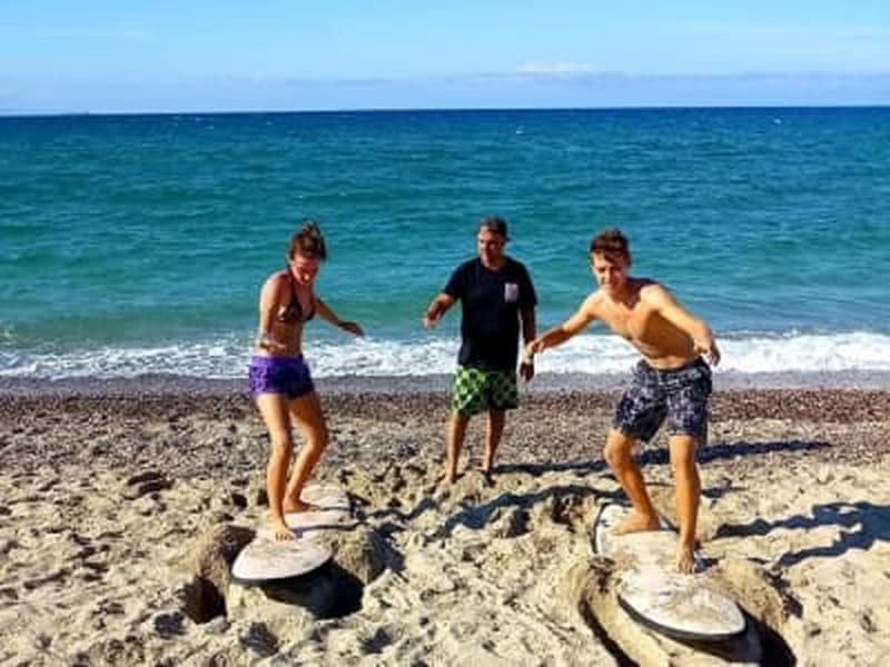 Cours de surf pour débutants près de Porto Torres, Sardaigne