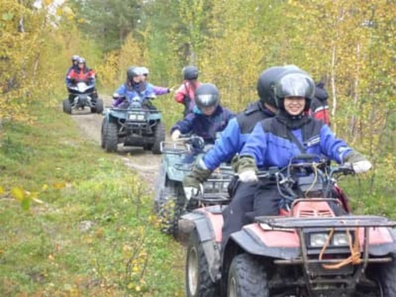 Circuit en quad autour de la Laponie suédoise au départ de Kiruna