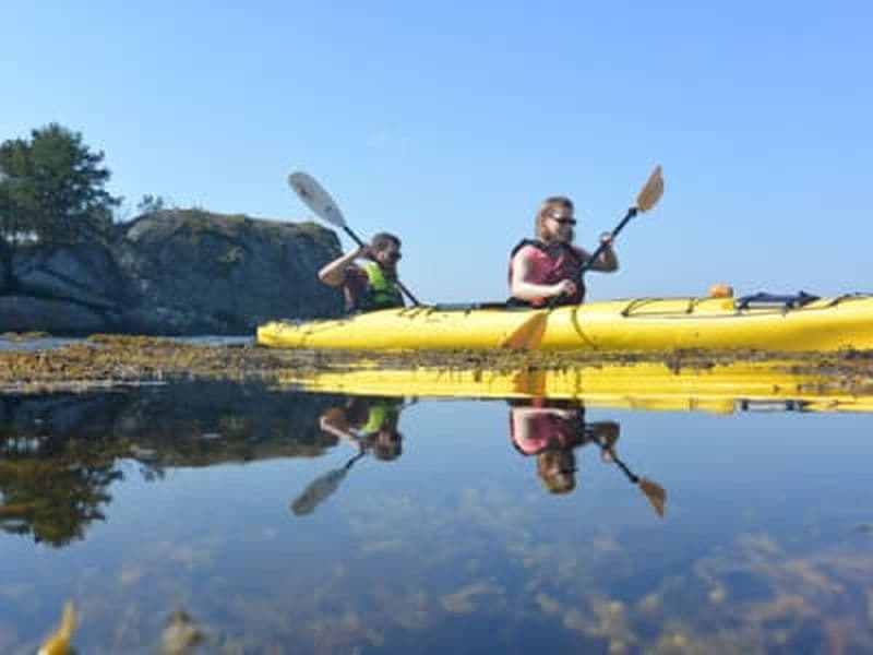 Billet Excursion guidée en kayak autour des îlots de Jørpelandsholmen près de Stavanger