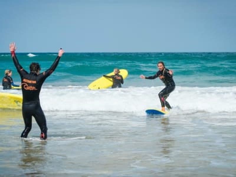 Stage de surf pour débutants à Newquay