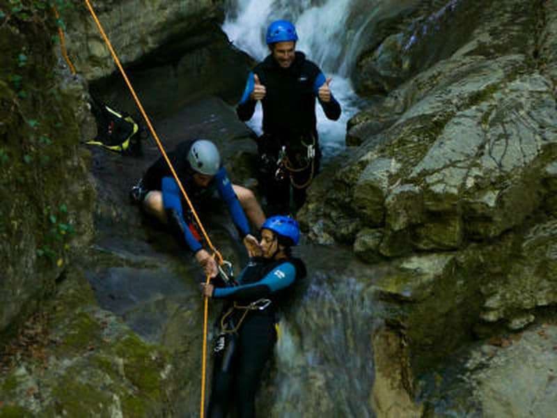 Canyon d'Angon près du lac d'Annecy