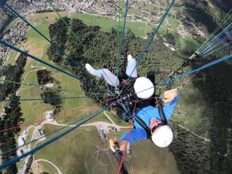 Vol en parapente à La Clusaz, Massif des Aravis