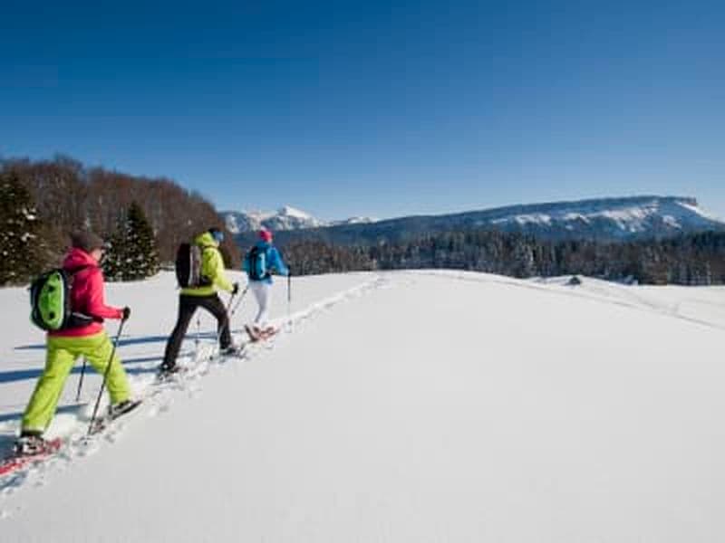 Randonnée en raquettes à Saint Lary Soulan, Pyrénées