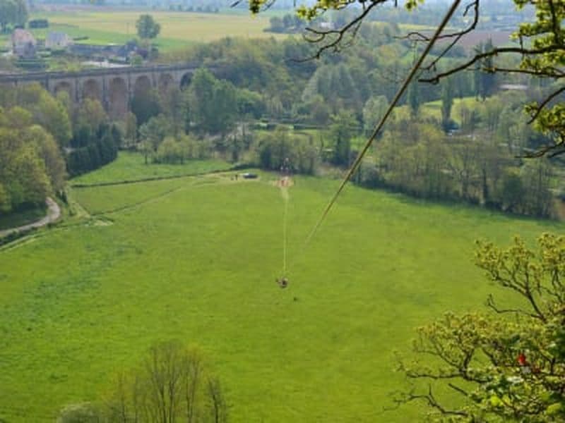 Billet Tyrolienne géante de Clécy en Normandie