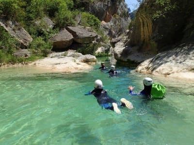 Billet Canyoning dans le canyon de Peonera dans la Sierra de Guara, Huesca