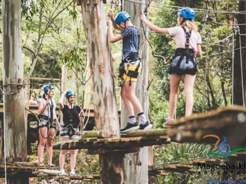 Parc accrobranche à Haenertsburg, près de Pietersburg