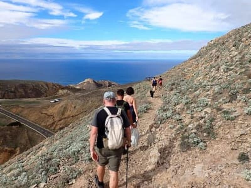 Randonnée guidée au Pico Branco et Terra Chã à Porto Santo, Madère