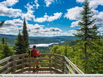 Billet Journée de randonnée au parc national du Mont-Tremblant, départ de Montréal