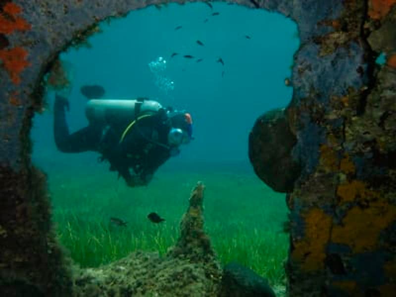 Billet Plongée sur épave à Kythnos