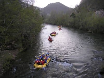 Billet Rafting et kayak sur la rivière Kupa près du parc national de Risnjak