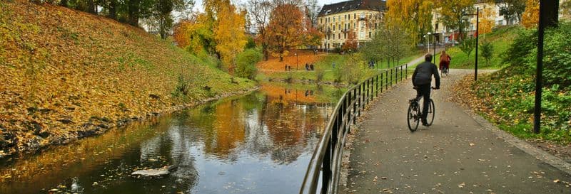 Visite d'Oslo à vélo