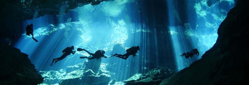 Plongée dans les cénotes de Mérida