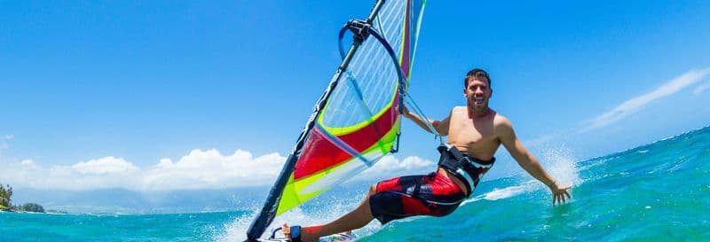 Cours de windsurf à Fornells