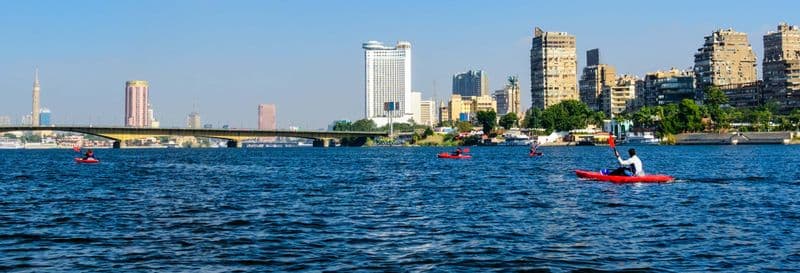 Balade en kayak sur le Nil