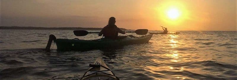 Balade en kayak au coucher du soleil à Carthagène des Indes