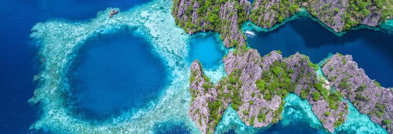 Visite du lac Kayangan, des Lagunes Jumelles et de Siete Pecados