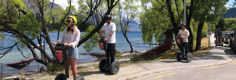 Balade en segway dans Queenstown